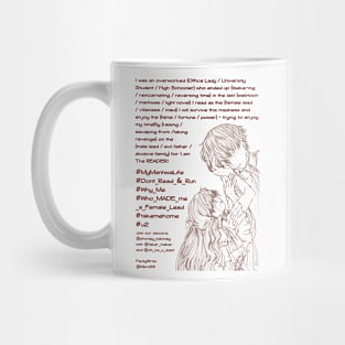 Manhwa Isekai Romance Novel Cover - Custom Title Mug